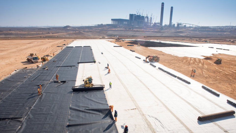 KUSILE ASH DAM & COAL STOCK YARD