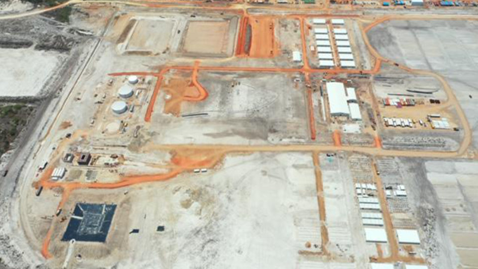 LNG CAMP MOZAMBIQUE