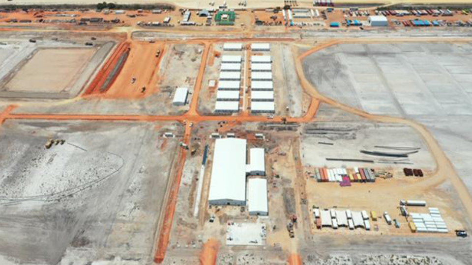 LNG CAMP MOZAMBIQUE