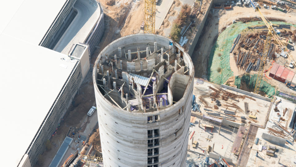 PWC TOWER SLIDING WORK