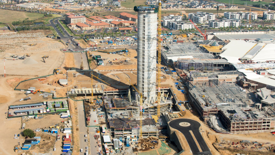 PWC TOWER SLIDING WORK